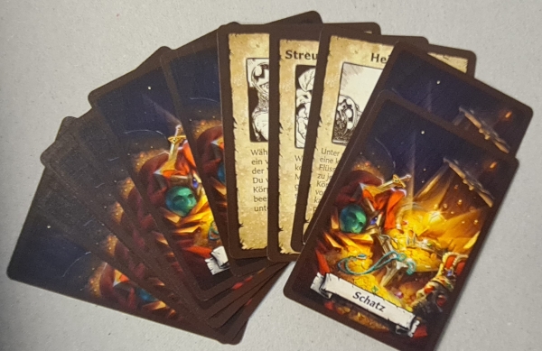 Heroquest Schatzkarten des Basisspiels